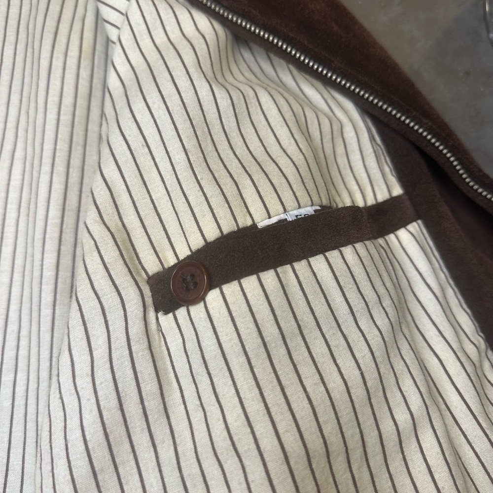 Oliver Men’s Vintage Barracuta Italian Suede in Chocolate Brown - Picture 8 of 8